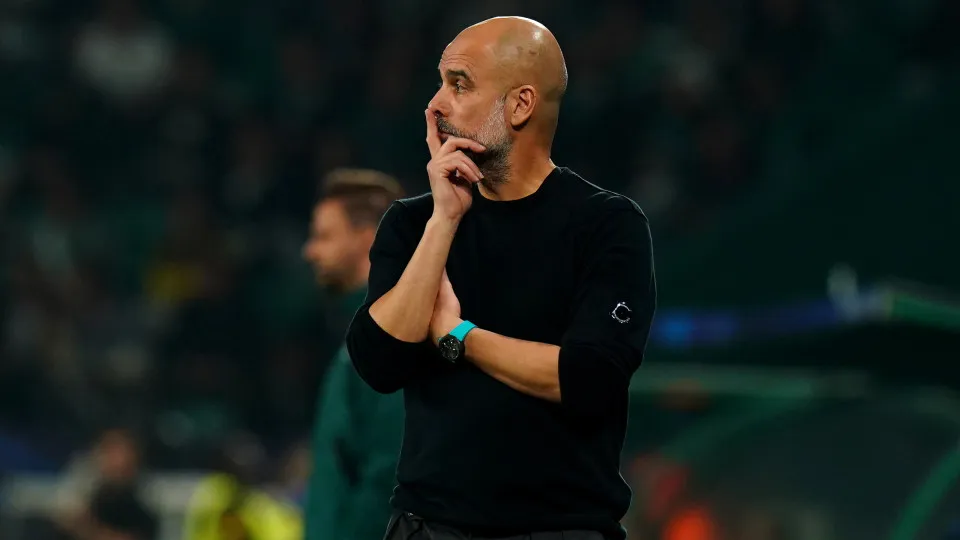 Guardiola: "Parabéns ao Sporting. Quando perdes 4-1, só podes felicitar"