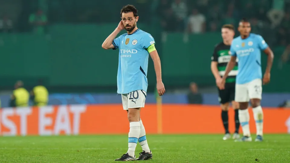 Bernardo Silva 'abalado' no Sporting-Manchester City: "Estou preocupado"