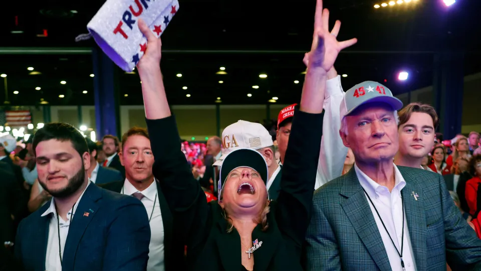 Ainda não é oficial, mas apoiantes de Trump já festejam. E há imagens