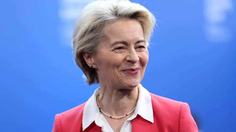 Von der Leyen visita países da UE que partilham fronteiras com Rússia e Bielorrússia