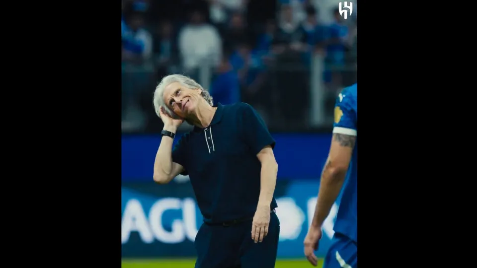 Jorge Jesus imitou a famosa celebração de Mitrovic e o resultado foi este