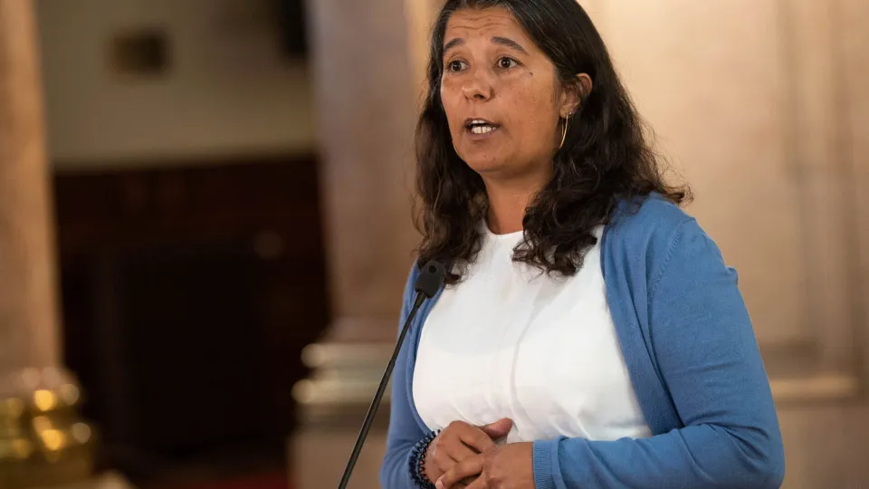 paula santos, líder parlamentar pcp, pcp