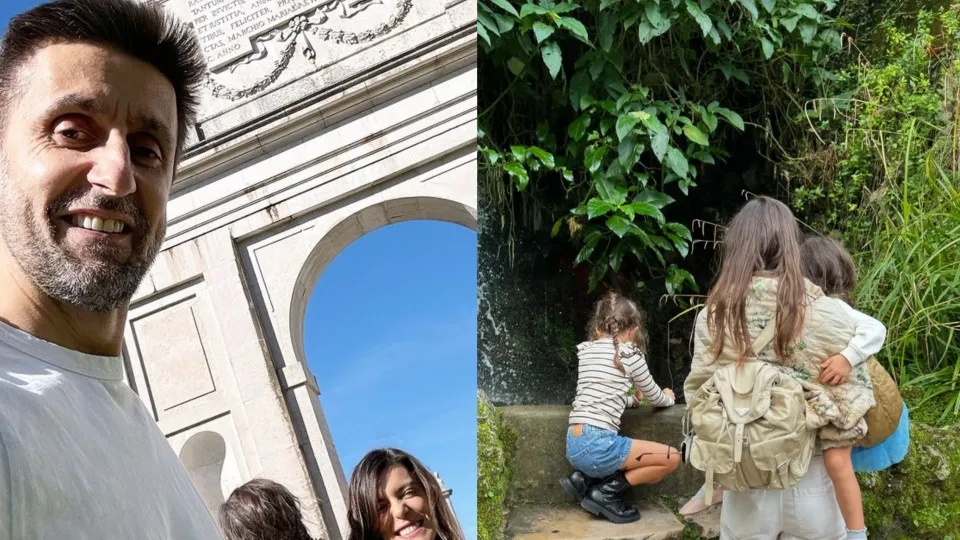 Andreia Rodrigues e as imagens do domingo em família por Sintra