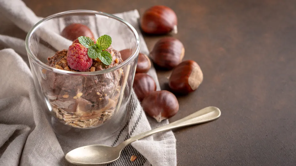 Tentação! Mousse de castanhas para devorar sem culpa