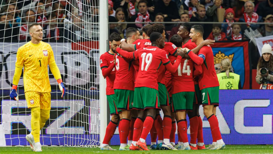 Portugal apenas venceu uma vez a Polónia em jogos oficiais em casa