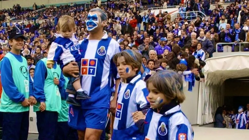 Sérgio Conceição e filhos, FC Porto