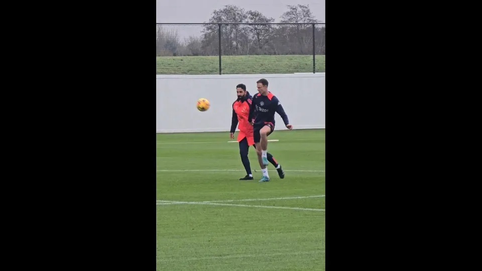 Ruben Amorim deu primeiro treino e já impressionou... Rashford