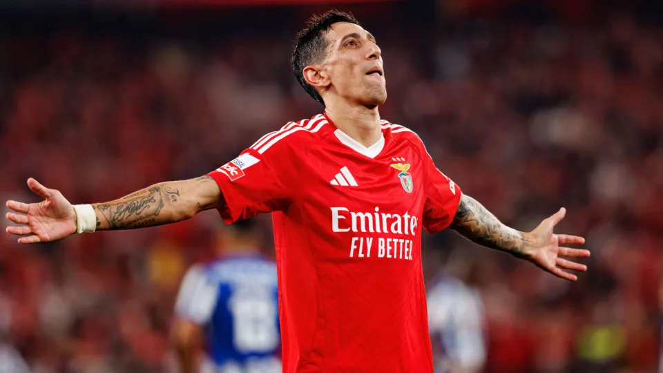 Ángel Di María tem um fã no plantel do Benfica: "É absolutamente doentio"