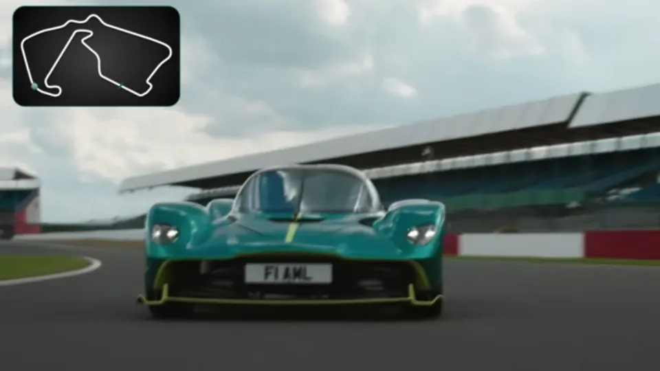 Aston Martin Valkyrie pulveriza recorde de Silverstone. E há imagens