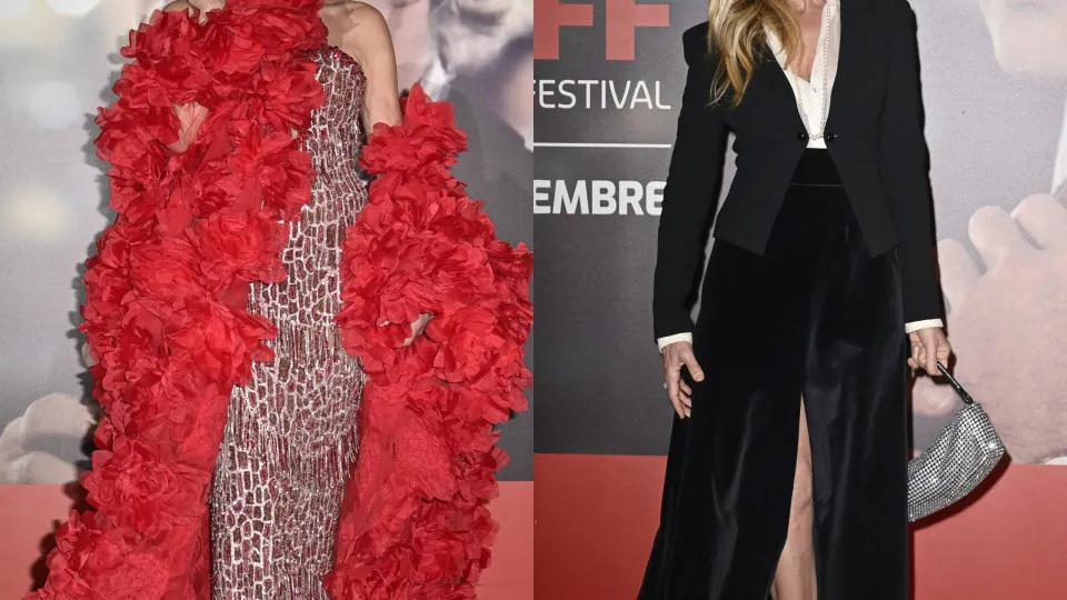 Sharon Stone e Sarah Jessica Parker 'brilham' com looks diferentes