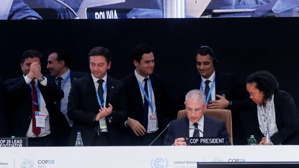 COP29: Aprovado financiamento climático de 300 mil milhões anuais