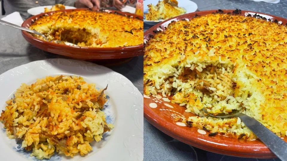 Somos fãs de receitas de forno e esta de arroz é super fácil e deliciosa