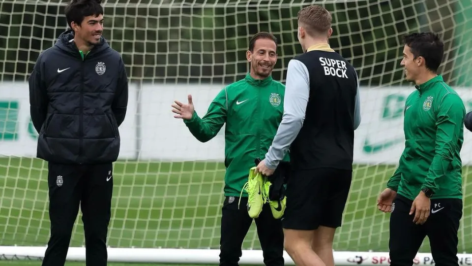 João Pereira prepara jogo do Sporting contra o Arsenal com duas baixas