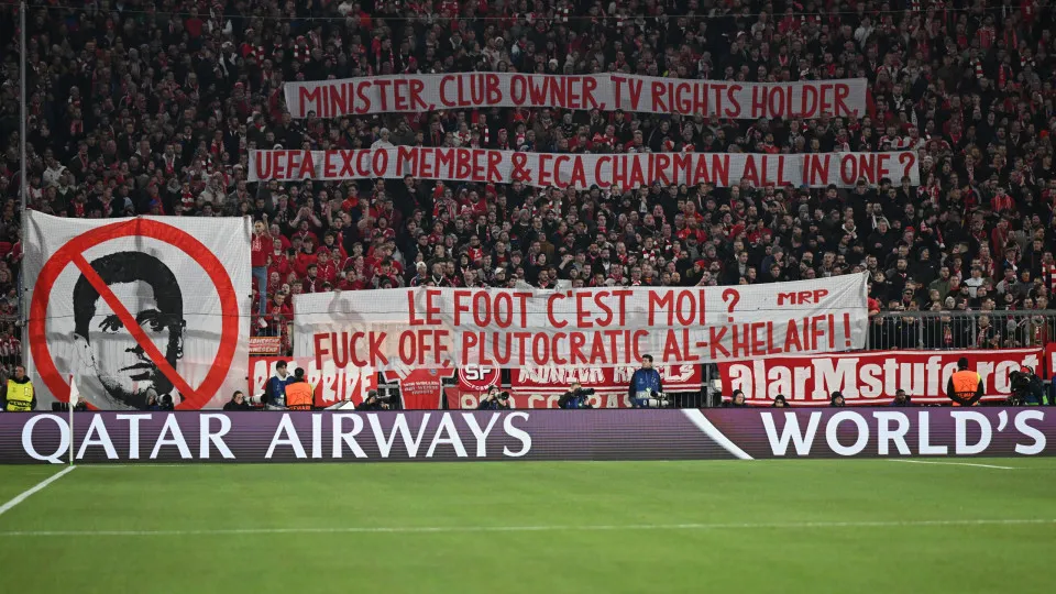 Tarjas contra presidente do Paris SG 'forçam' Bayern... a pedir desculpa