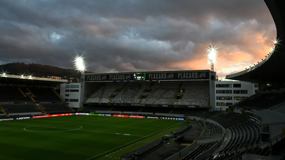GUIMARAES, PORTUGAL - DECEMBER 19: General view inside the stadium prior to the UEFA Conference League 2024/25 League Phase MD6 match between Vitoria SC and ACF Fiorentina at Estadio D. Afonso Henriques, Guimaraes. (Photo by Octavio Passos - UEFA/UEFA via