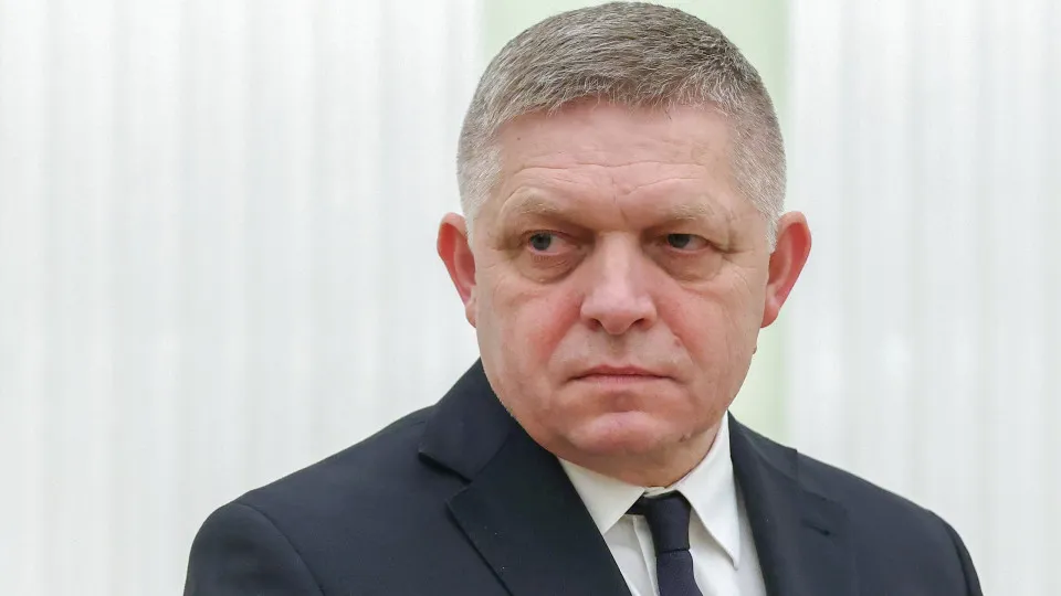 Presidente russo Vladimir Putin recebe no Kremlin o primeiro-ministro eslovaco Robert Fico
