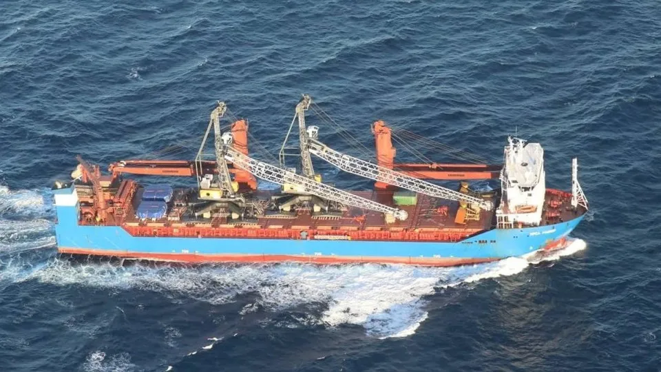 Dois russos desaparecidos em naufrágio de cargueiro no Mediterrâneo