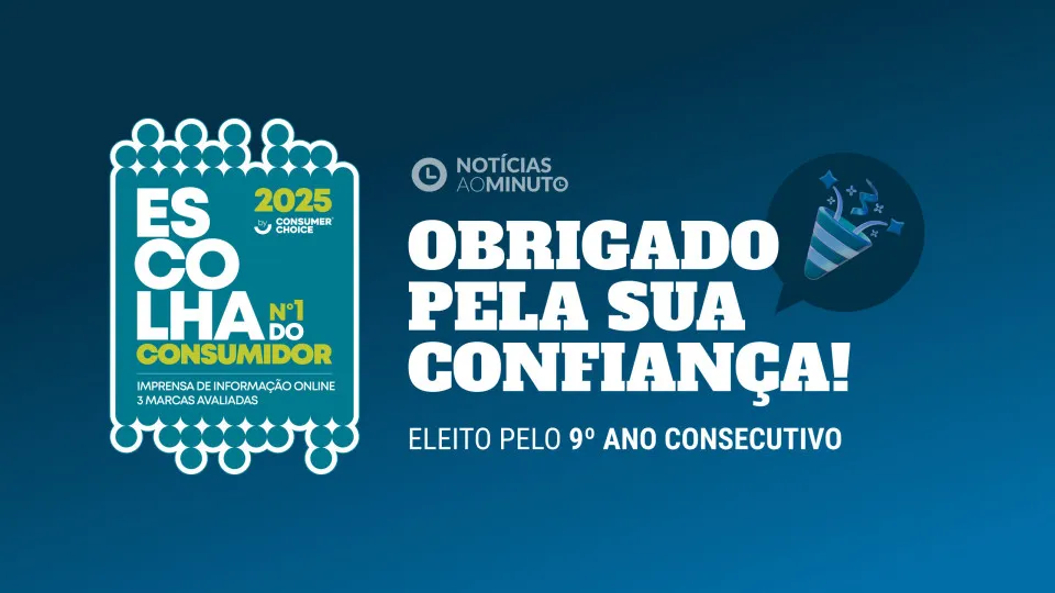 Notícias ao Minuto eleito Escolha do Consumidor 2025