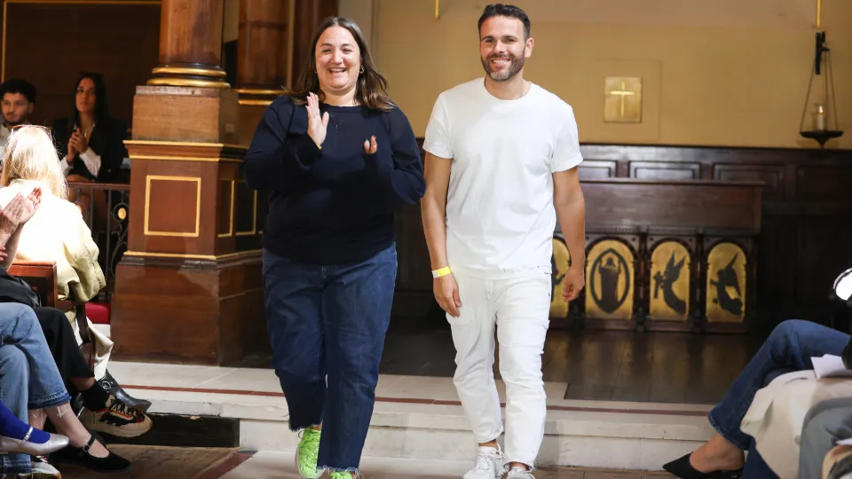 'Designers' portugueses Marques'Almeida na Semana da Moda de Londres
