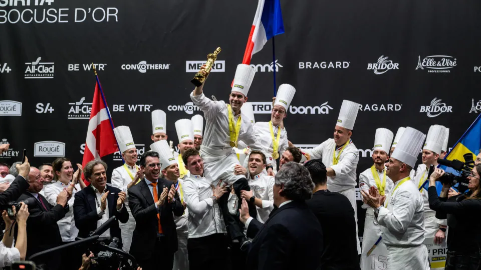 Chef francês Paul Marcon vence "Jogos Olímpicos" da gastronomia