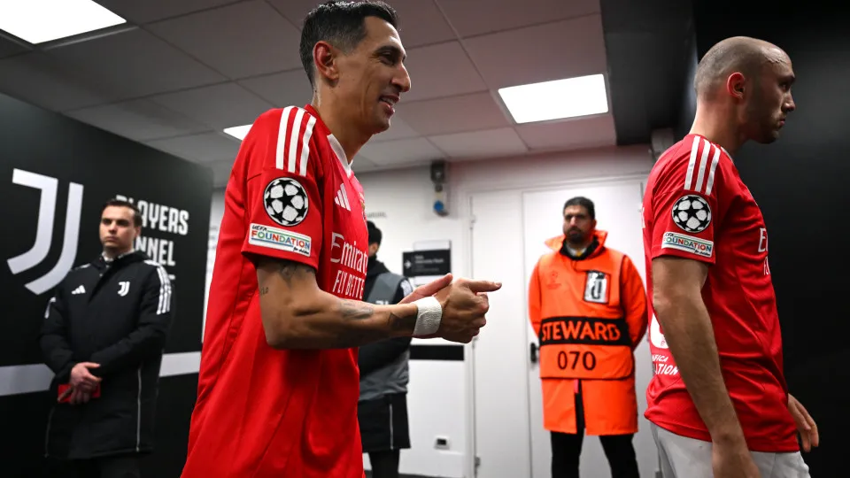 Di María reage à festa europeia do Benfica: "Juntos como sempre"