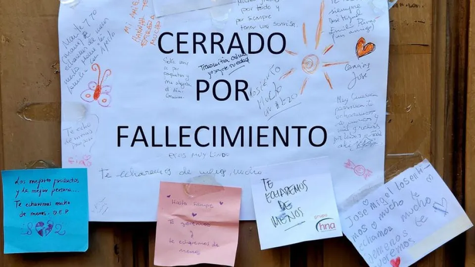 Encerram loja por morte de familiar. O que acontece a seguir é de louvar