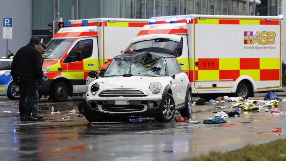 Atropelamento em Munique, Alemanha,