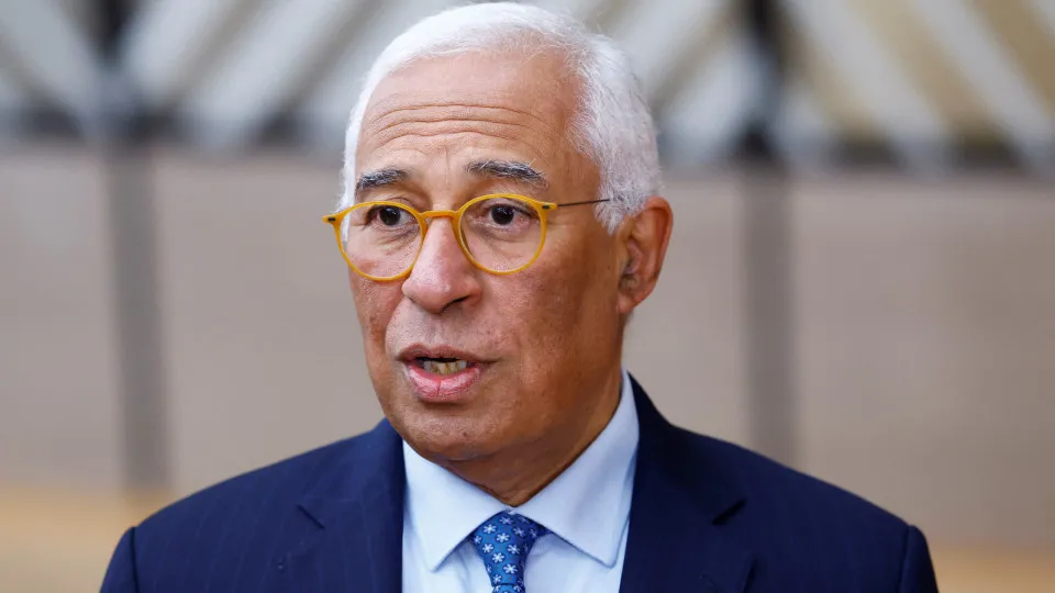 O presidente do Conselho Europeu, António Costa