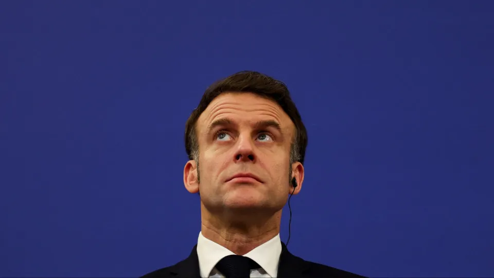 O presidente francês, Emmanuel Macron