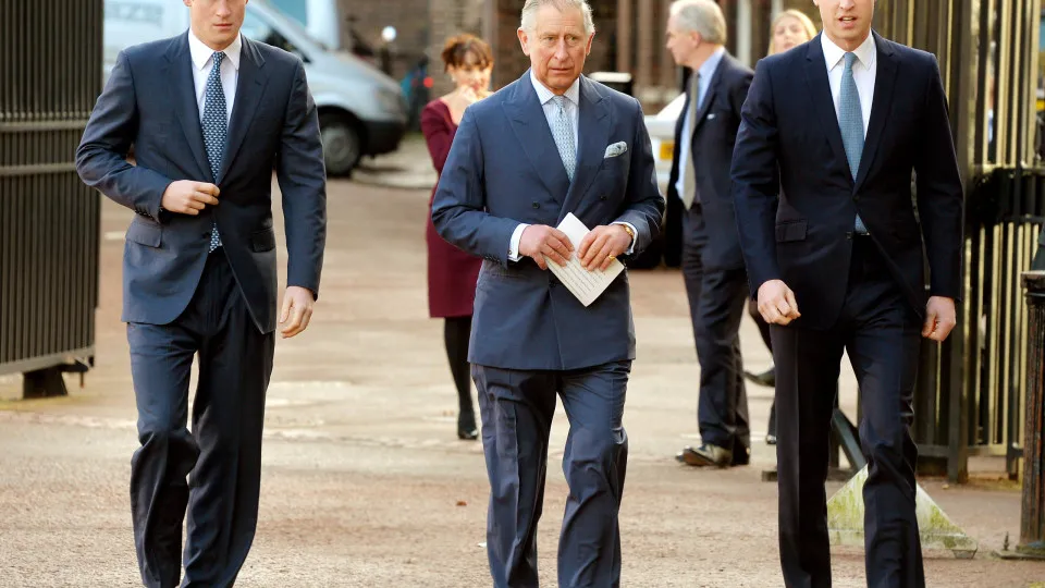 Dia do Pai | Rei Carlos, príncipe William e príncipe Harry