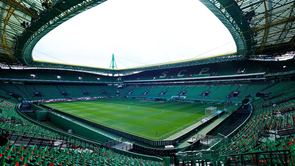 LISBON, PORTUGAL - MARCH 23: General view inside the stadium prior to the UEFA Nations League Quarterfinal Leg Two match between Portugal and Denmark at Estadio Jose Alvalade on March 23, 2025 in Lisbon, Portugal. (Photo by Gualter Fatia - UEFA/UEFA via G