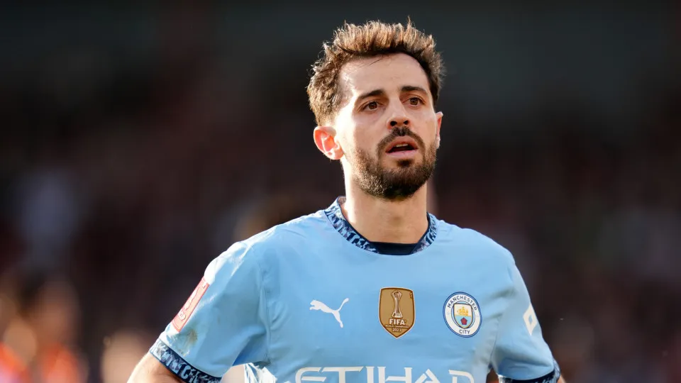 Manchester City's Bernardo Silva following the Emirates FA Cup quarter final match at the Vitality Stadium, Bournemouth. Picture date: Sunday March 30, 2025. (Photo by Adam Davy/PA Images via Getty Images)