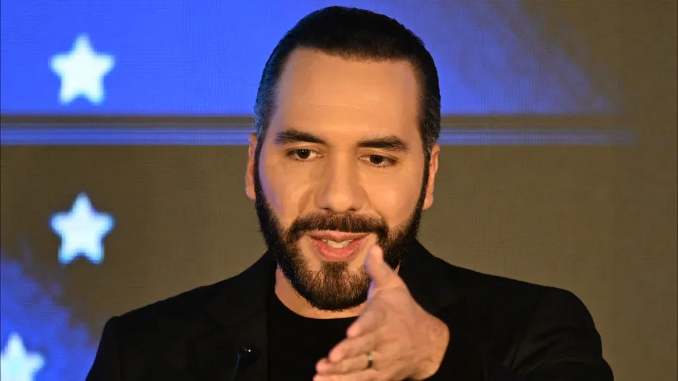 presidente de El Salvador, Nayib Bukele, 
