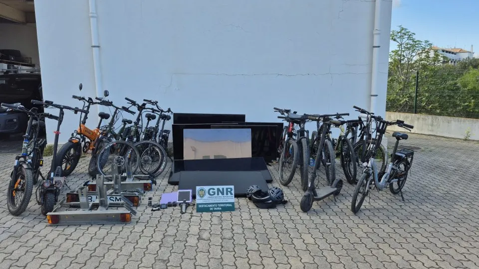 Apanhado com mais de 10 bicicletas roubadas. Valiam 80 mil euros