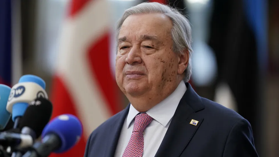 secretário-geral da ONU, António Guterres,