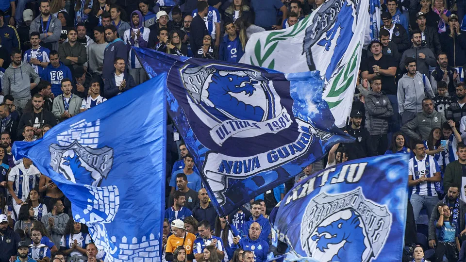 PORTO, PORTUGAL - SEPTEMBER 25: Fans 'Super Dragoes' of FC Porto during the Allianz Cup match between FC Porto and CD Santa Clara at Estadio do Dragao on September 25, 2019 in Porto, Portugal. (Photo by Quality Sport Images/Getty Images)