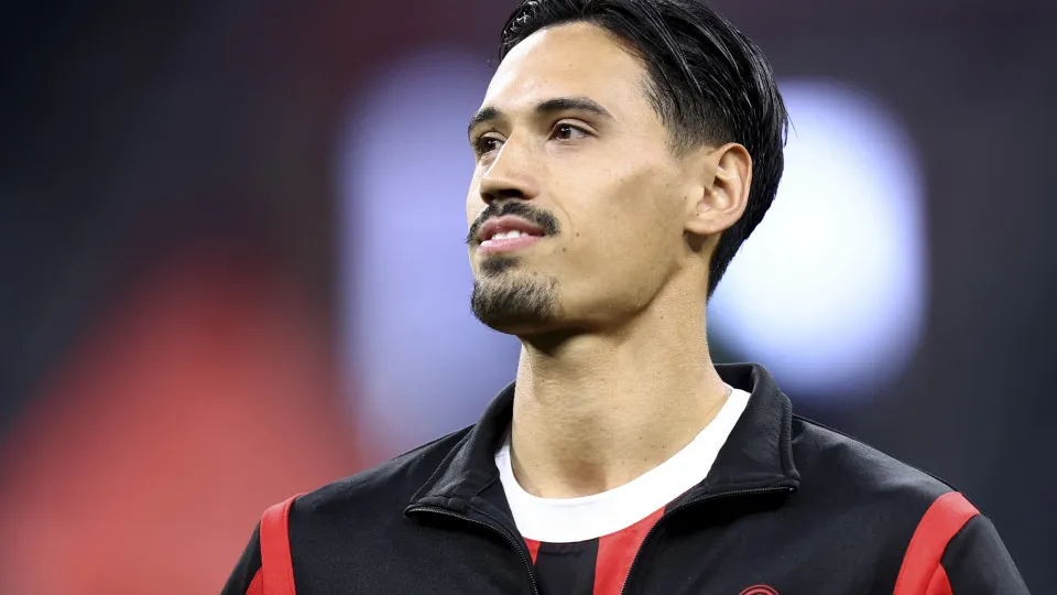 Milan, Italy - May 9: Tijjani Reijnders of Ac Milan looks on during the Serie A match between AC Milan and Bologna at Giuseppe Meazza on May 9, 2025 in Milan, Italy. (Photo by sportinfoto/DeFodi Images/DeFodi via Getty Images)