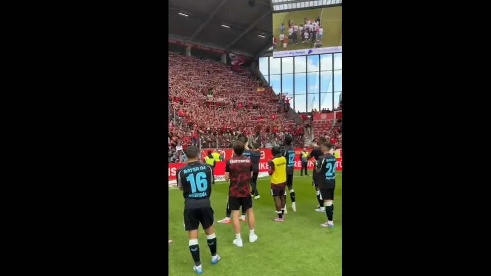 Gratidão é isto: A arrepiante despedida de Xabi Alonso no Leverkusen