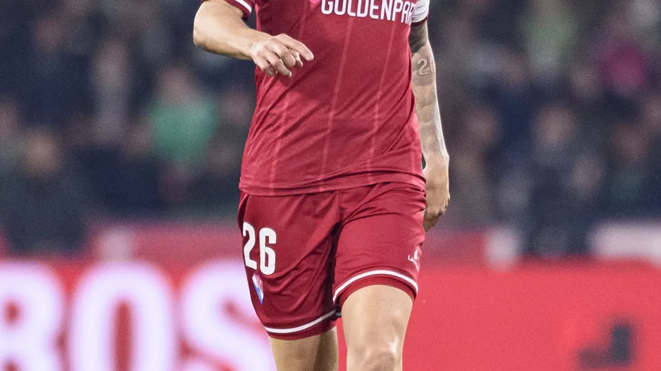 BARCELOS, PORTUGAL - FEBRUARY 27: Rúben Fernandes of Gil Vicente runs with the ball during the Taça de Portugal Generali Tranquilidade match between Gil Vicente and Sporting Club de Portugal at Estadio Cidade de Barcelos on February 27, 2025 in Barcelos, 