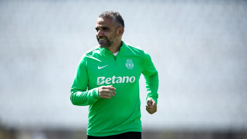 Rui Borges, treino Sporting, Jamor