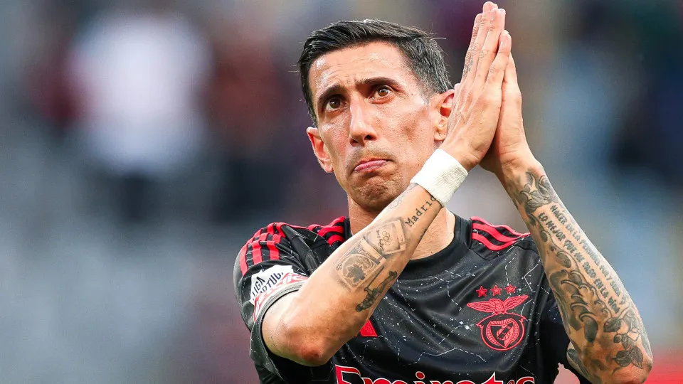 Di María 'virou costas' ao Benfica, mas vai em busca do título em falta