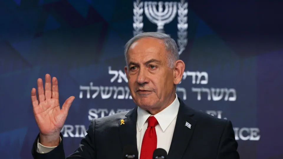 primeiro-ministro de Israel, Benjamin Netanyahu, 