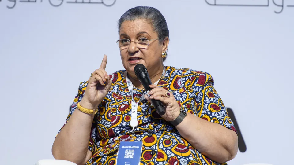  representante especial da ONU para a Líbia, Hanna Tetteh,