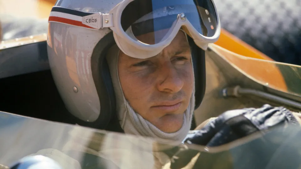 Bruce McLaren na Fórmula 1, 1968.