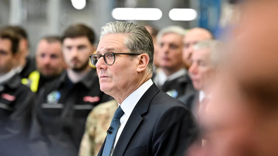 O primeiro-ministro britânico, Keir Starmer
