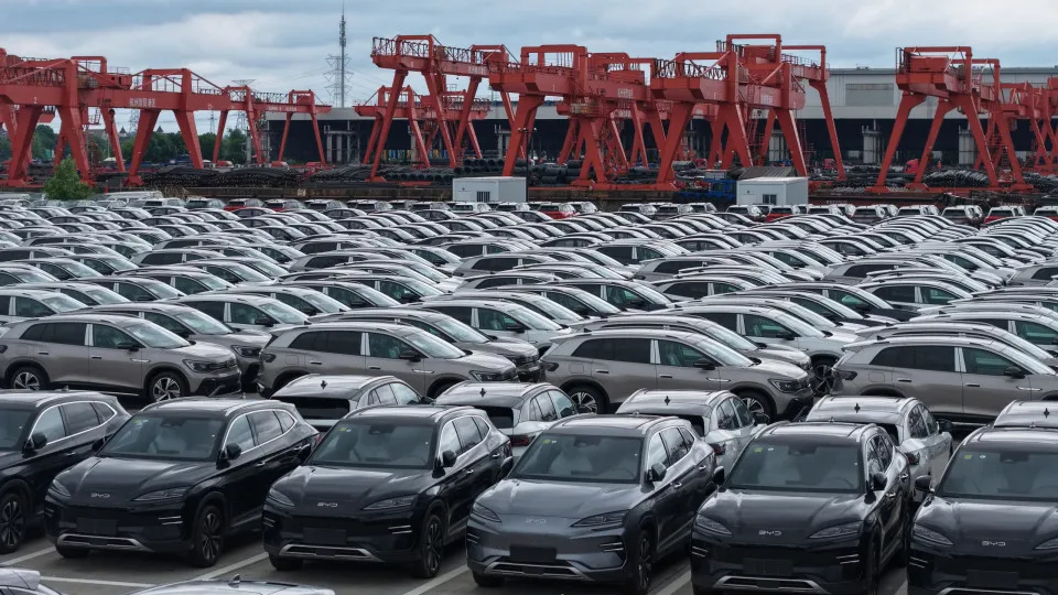 Carros acumulados