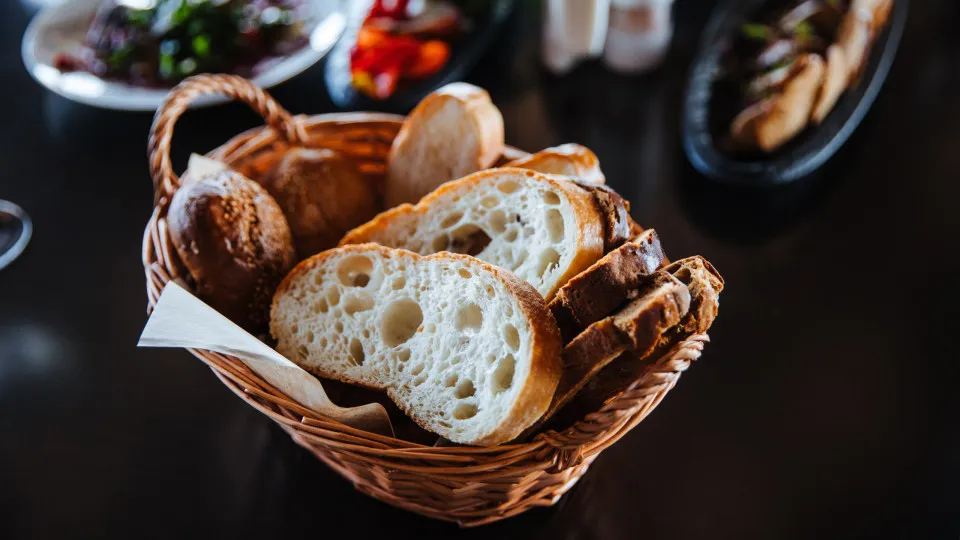 pão, couvert