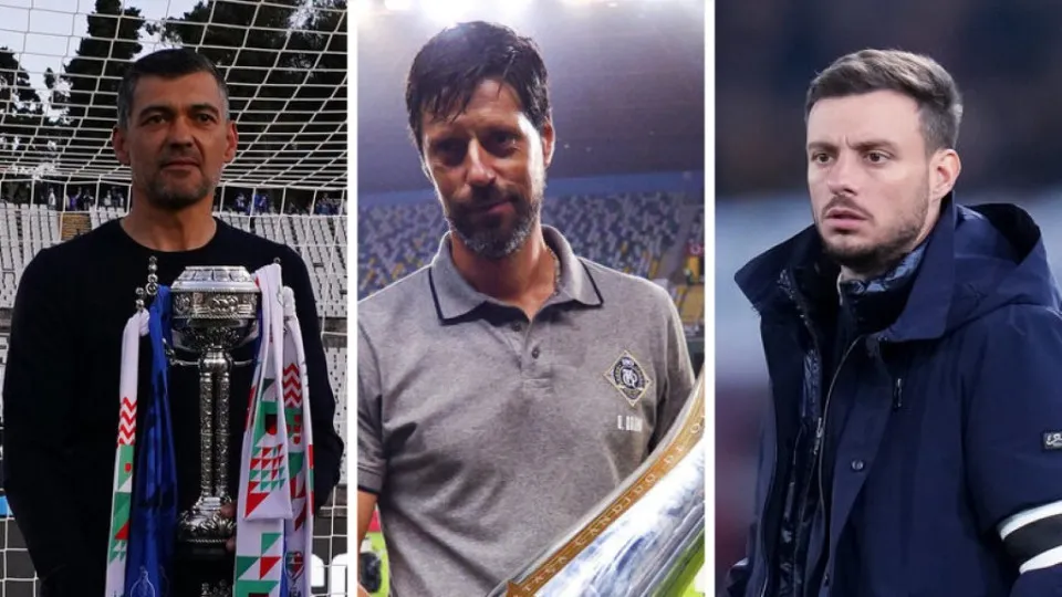 FC Porto: Sérgio Conceição, Vítor Bruno e Martín Anselmi