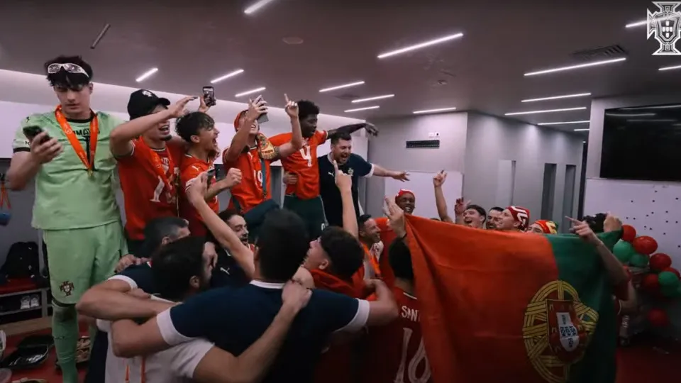 Dos gritos à música de Mariza. Assim foi a festa dos sub-17 de Portugal