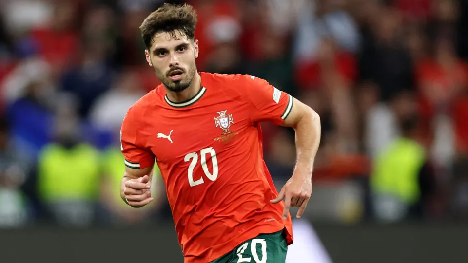 MUNICH, GERMANY - JUNE 4: Pedro Neto of Portugal  during the  UEFA Nations league match between Germany  v Portugal at the Allianz Arena on June 4, 2025 in Munich Germany (Photo by Rico Brouwer/Soccrates/Getty Images)